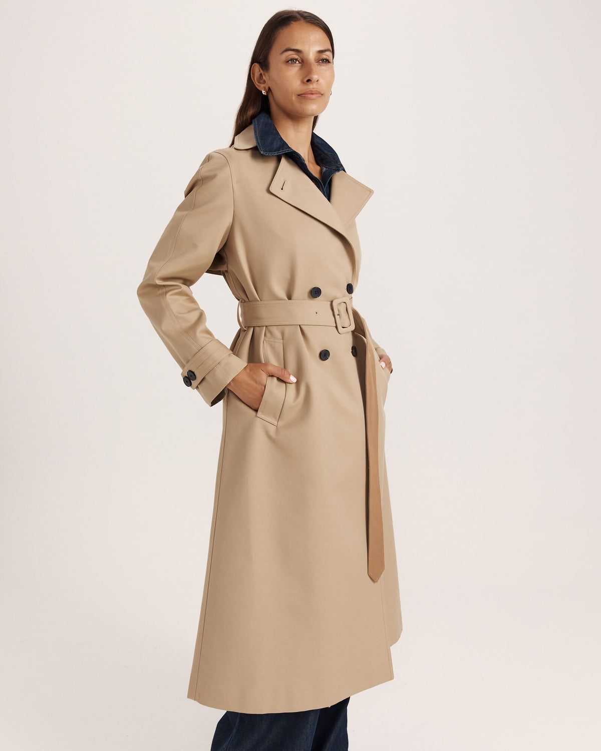Aura Classic Trench Coat