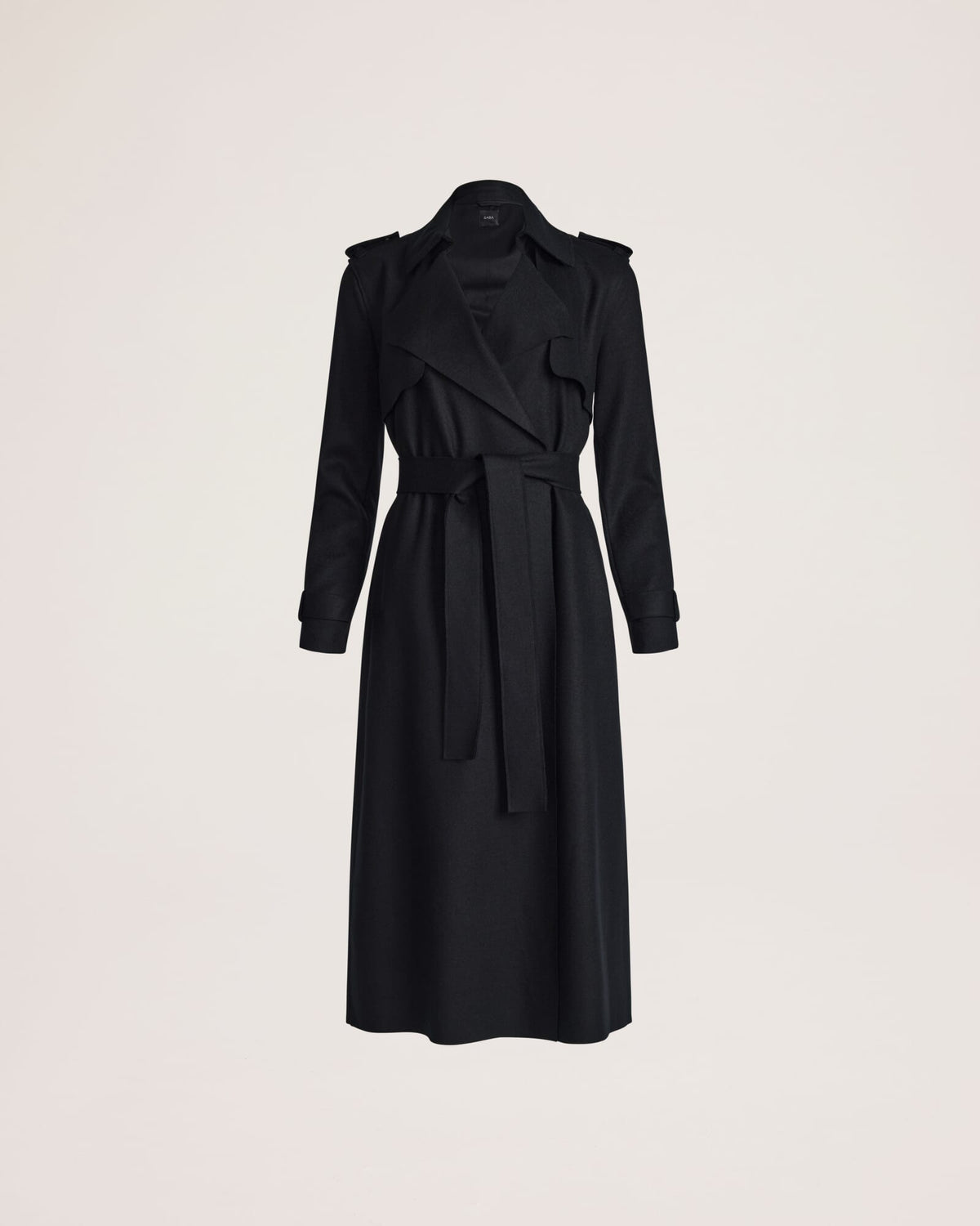 Karla Wool Longline Trench Coat