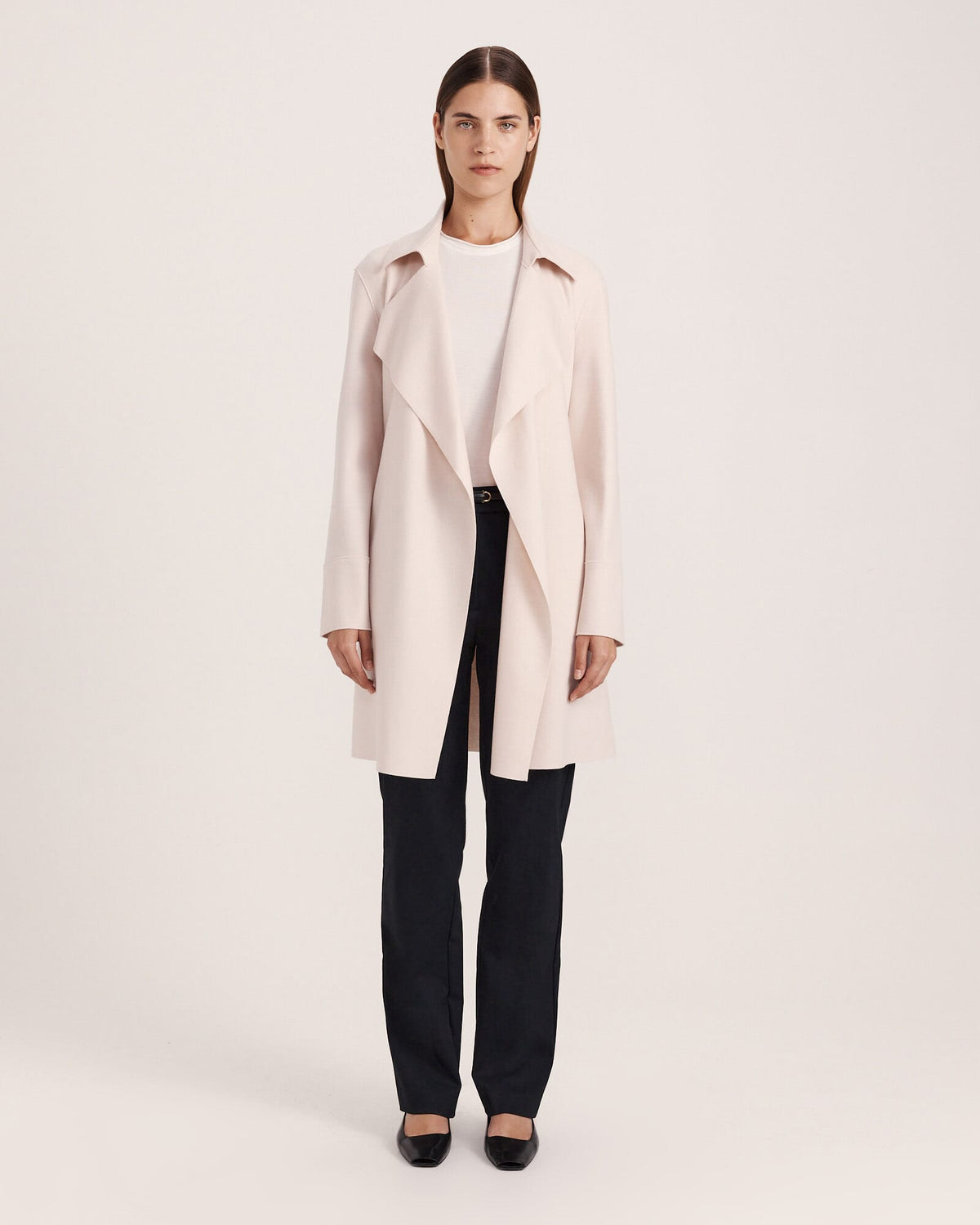 Karla Wool Short Trench