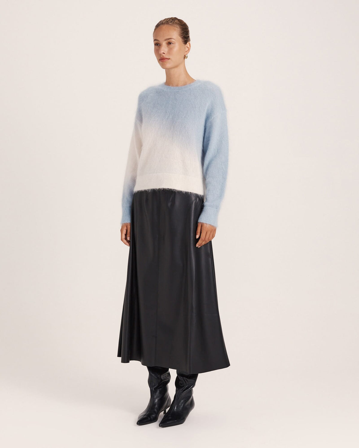 Minnie Mohair Dip Dye Sweater