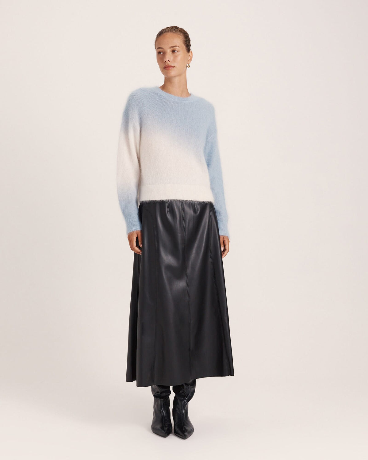 Minnie Mohair Dip Dye Sweater