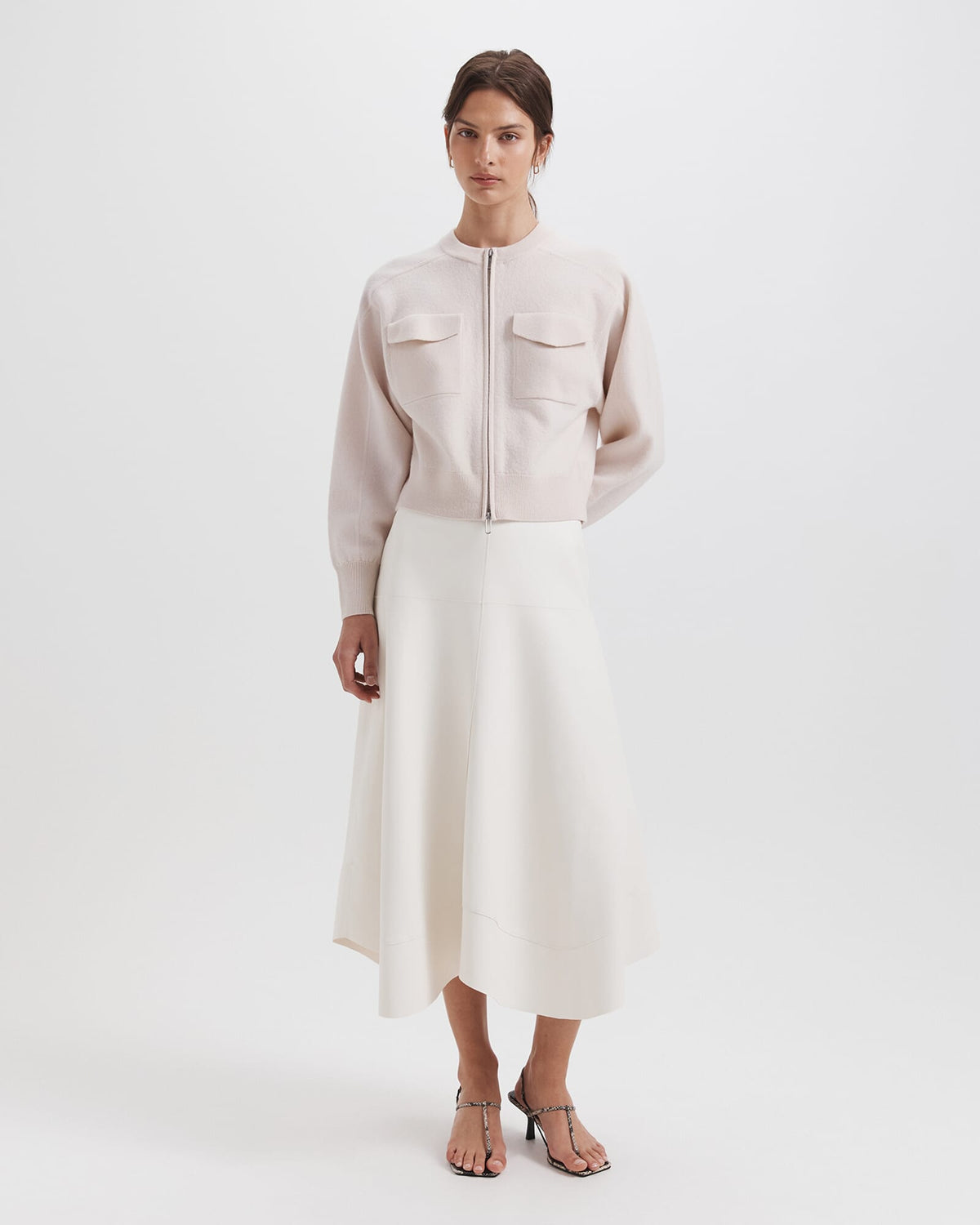 Amaya Boiled Wool Bomber