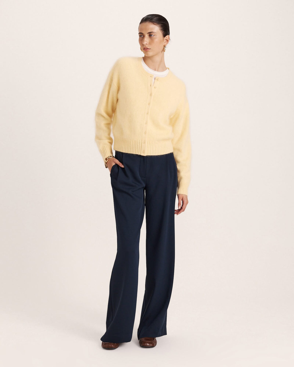 Wynter Wool Cashmere Cardigan