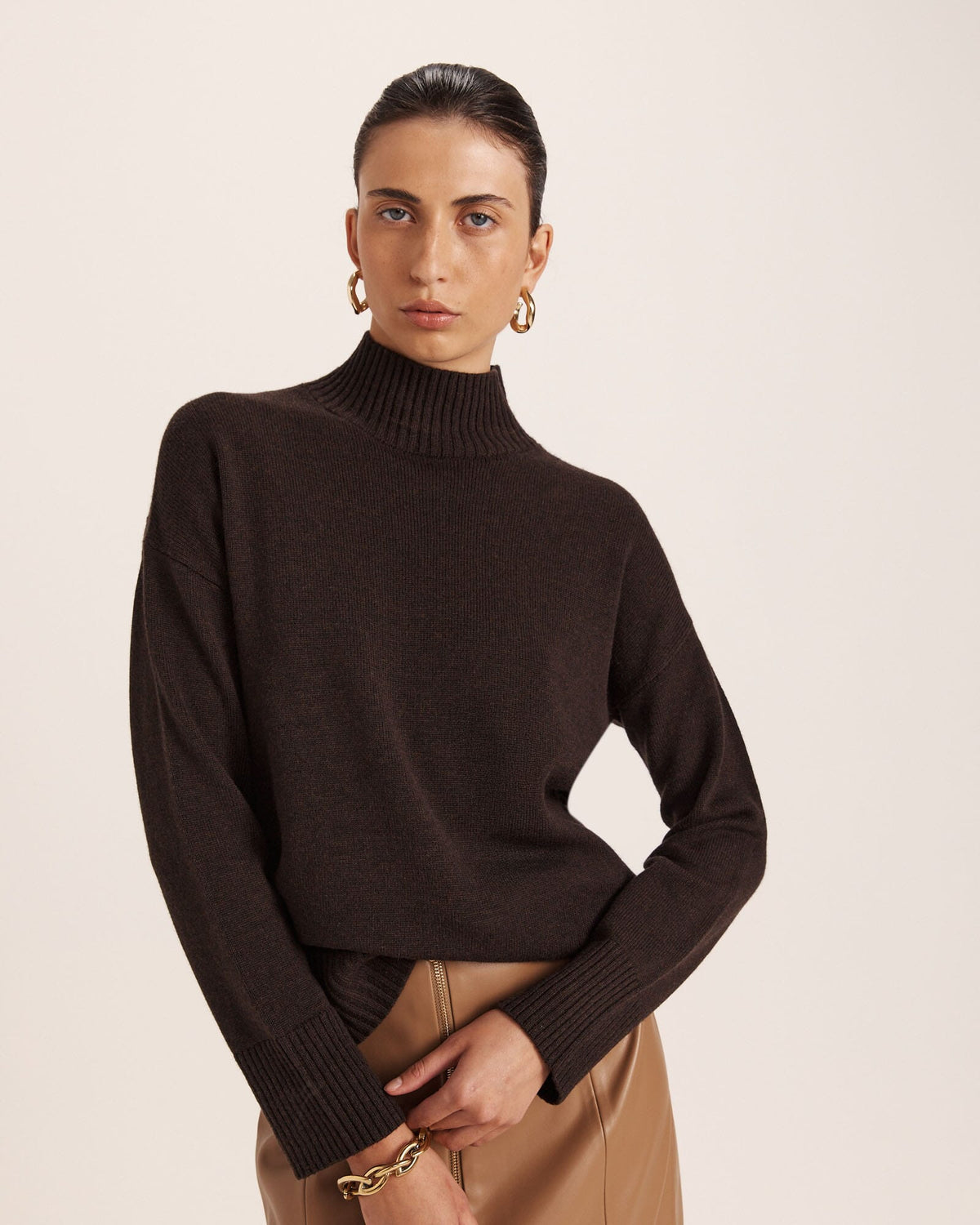 Nyree Wool Cashmere Sweater