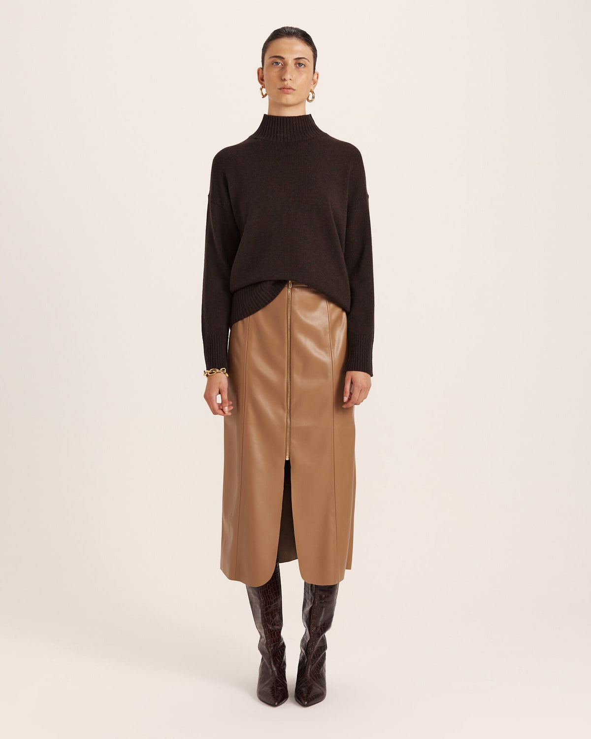 Nyree Wool Cashmere Sweater