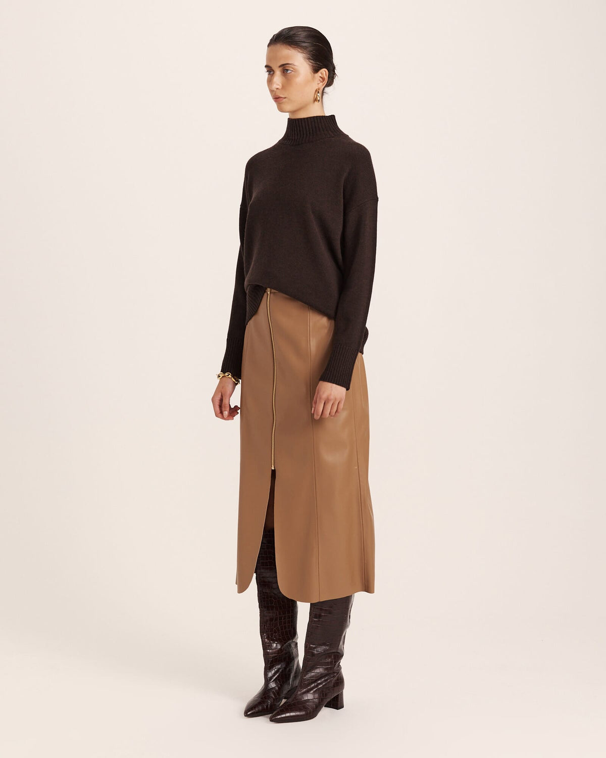 Nyree Wool Cashmere Sweater
