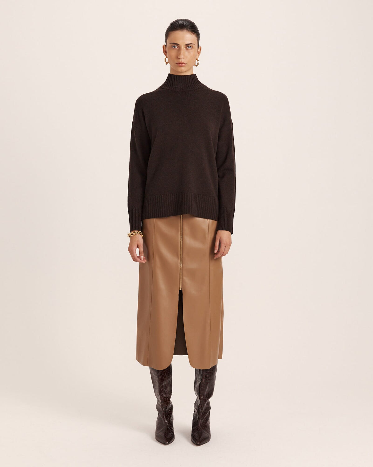 Nyree Wool Cashmere Sweater