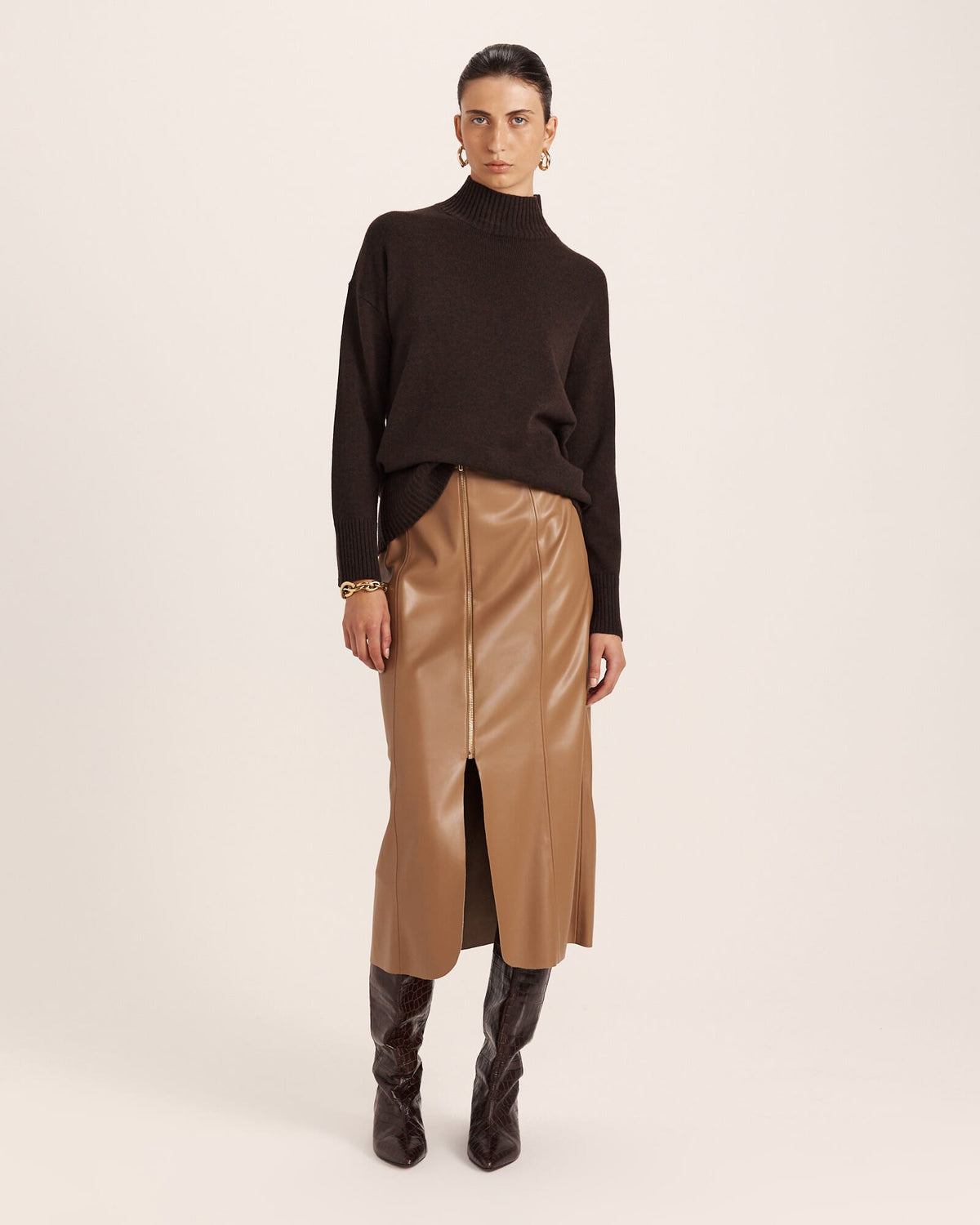 Nyree Wool Cashmere Sweater