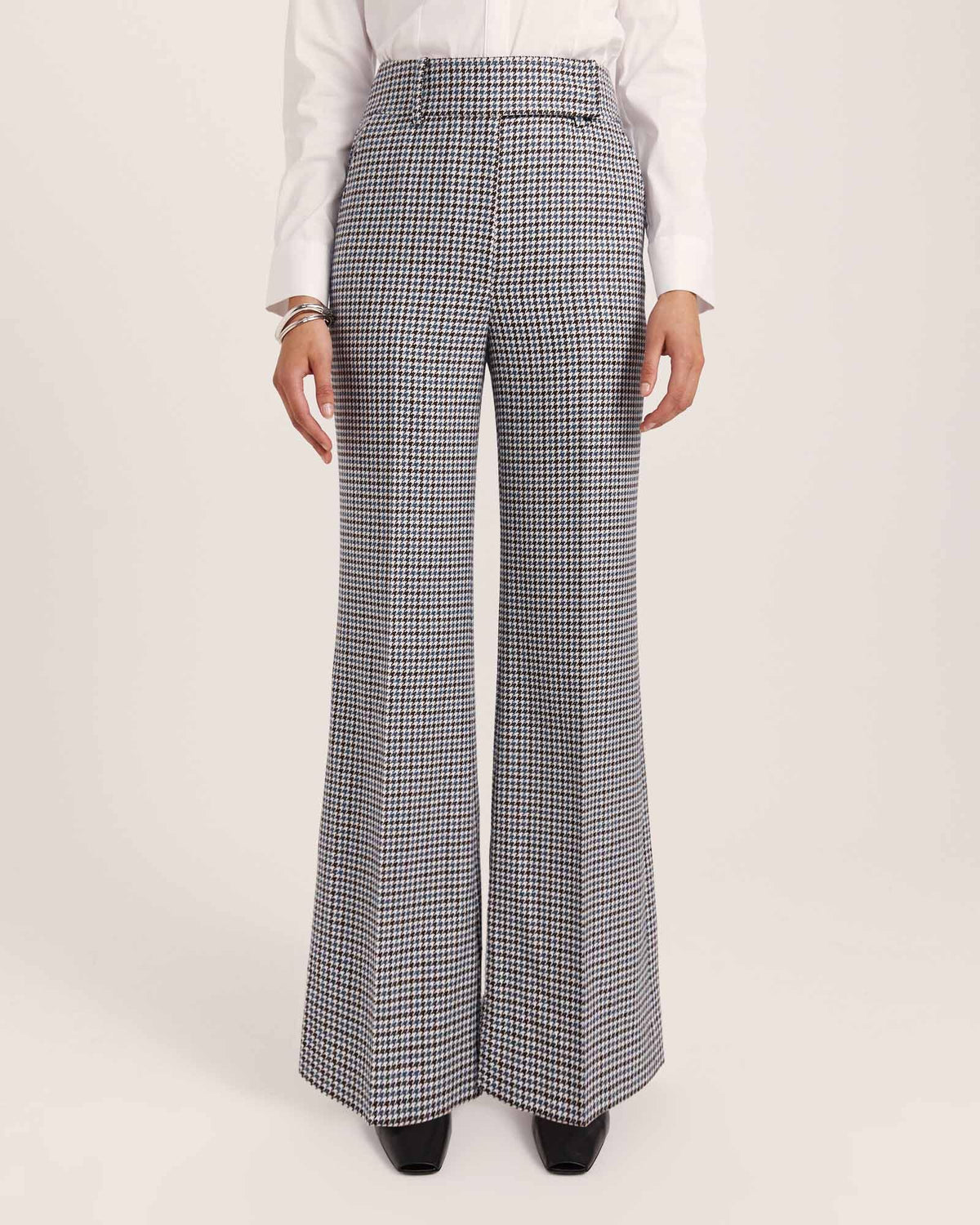 Prudence Wool Check Pant