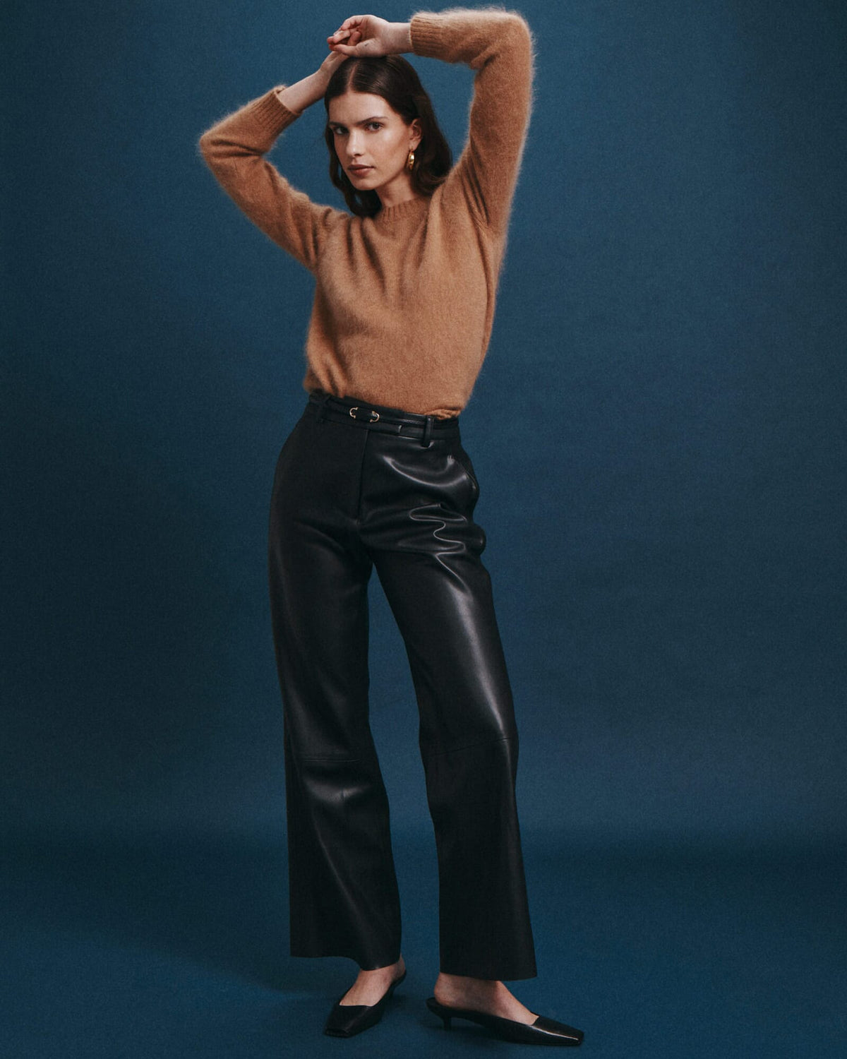 Viv Faux Leather Pant