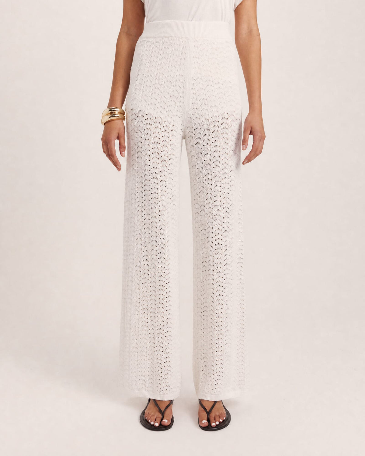 Prue Cotton Crochet Pant