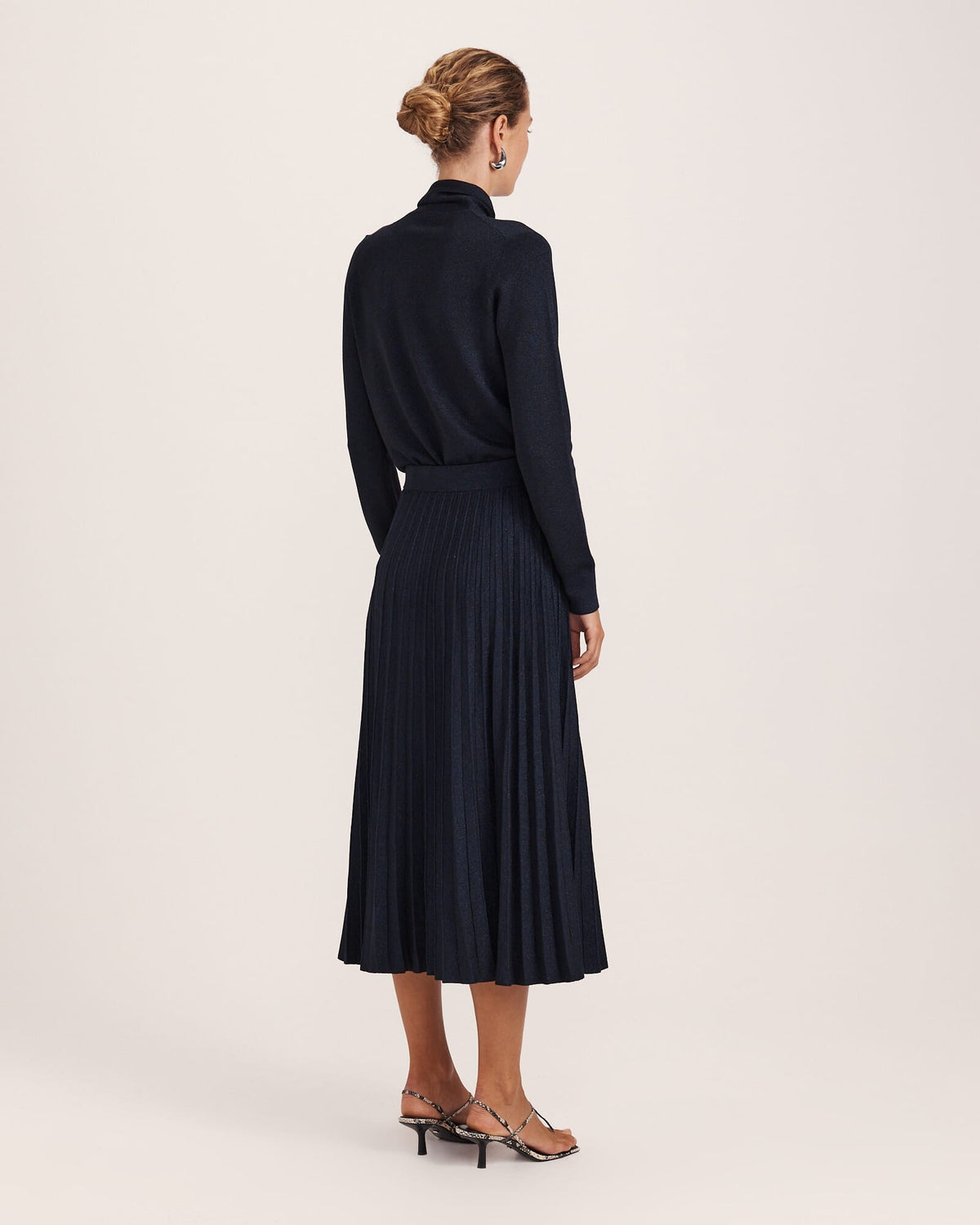 Mariya Sparkling Knit Skirt