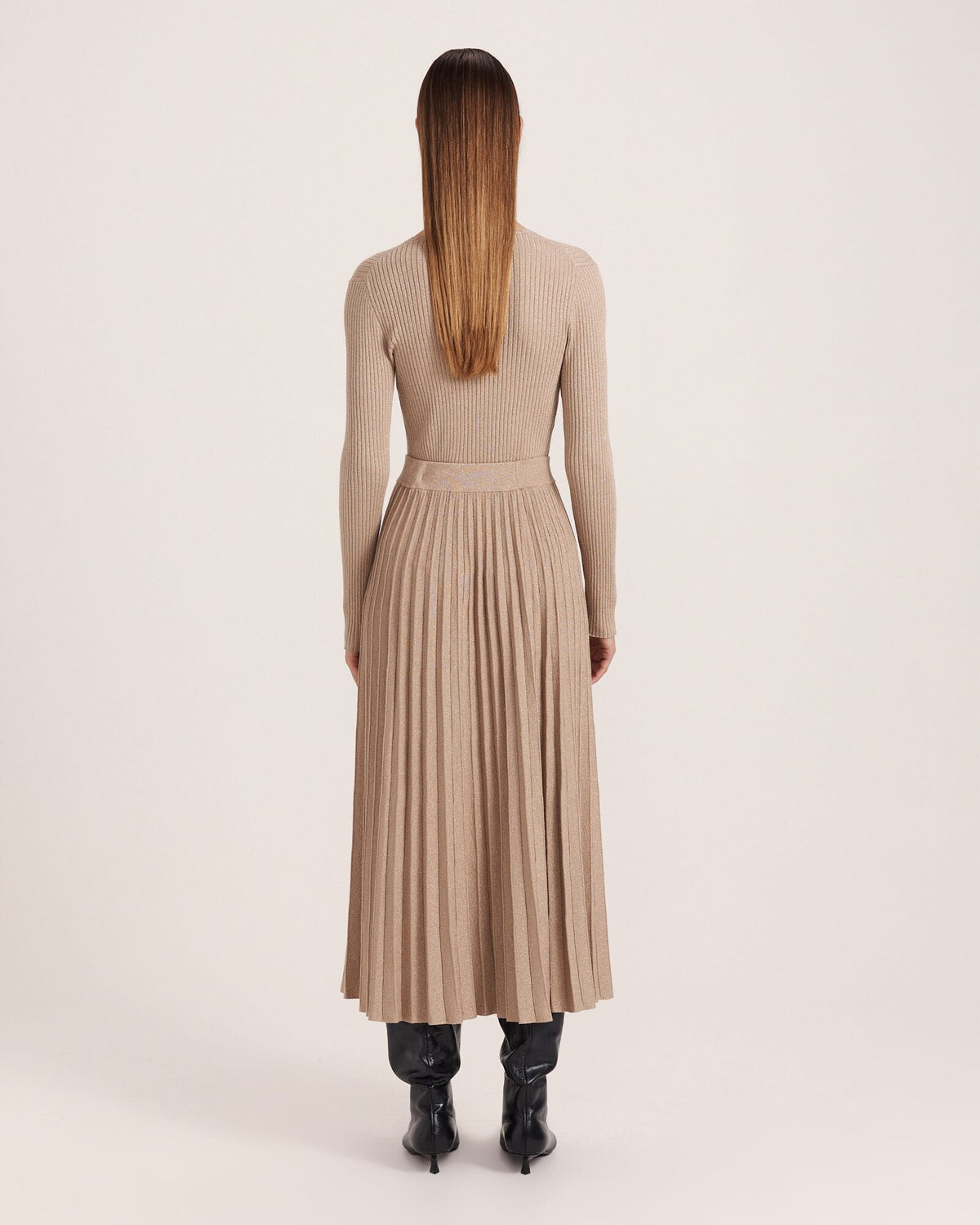 Mariya Sparkling Knit Skirt