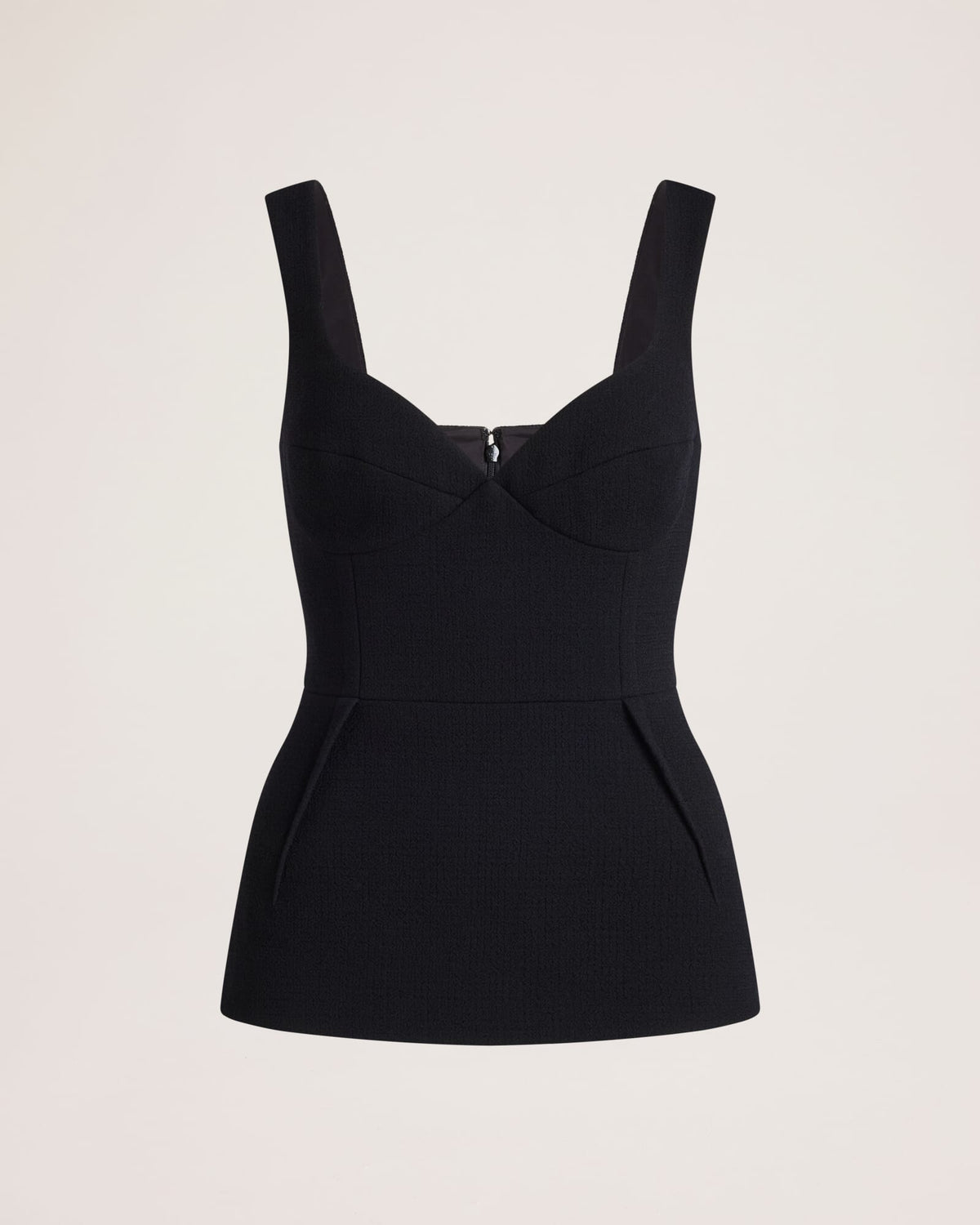 Raya Wool Peplum Top
